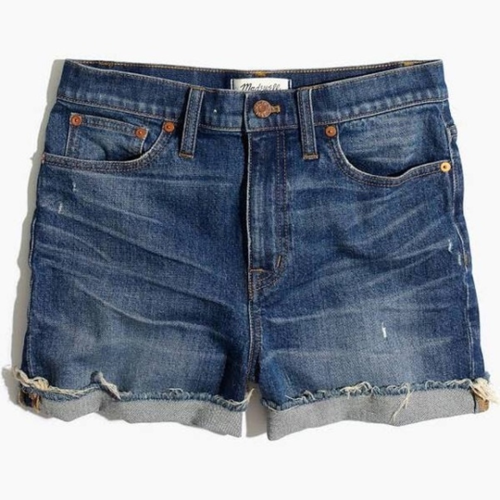 Madewell Cut Off Denim Jean Shorts